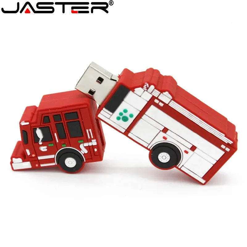 JASTER USB2.0 Pen Drives  modelo Carro, Motocicleta e Escavadeira.